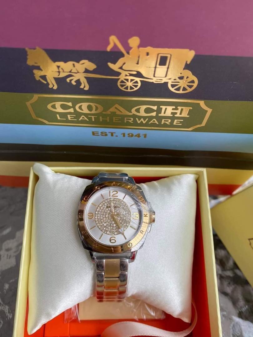 Coach est 1941 cheap watch