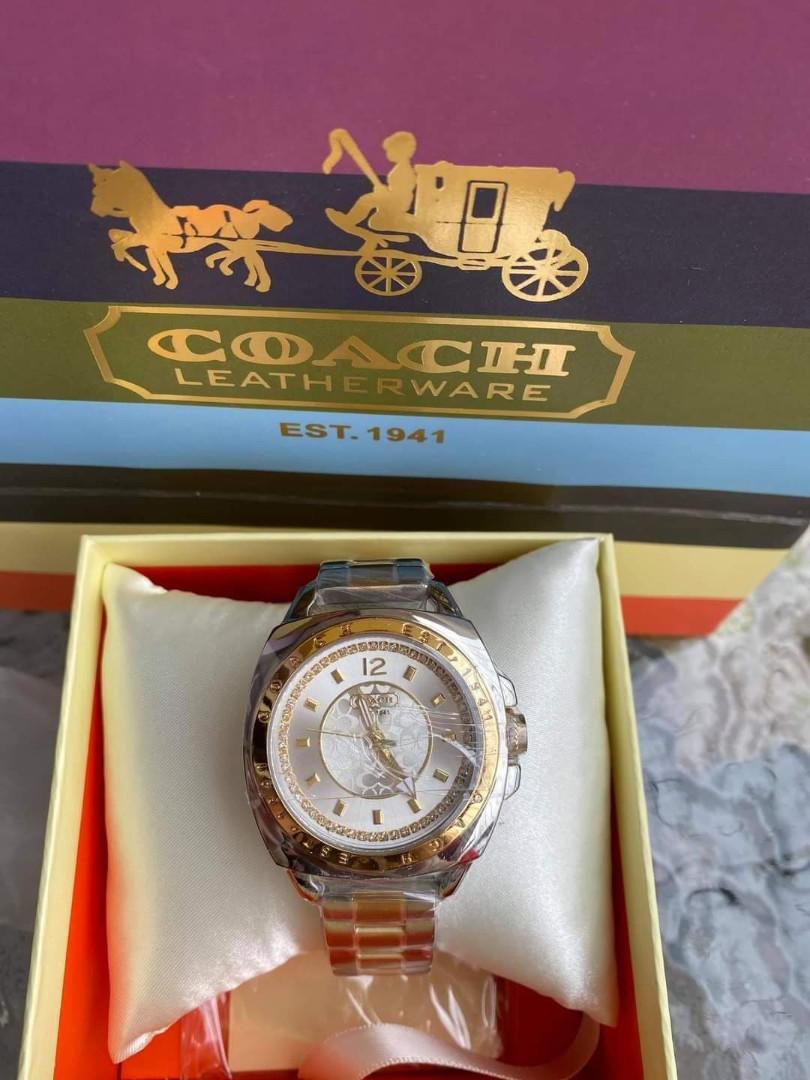 Coach leatherware est 1941 new arrivals watch