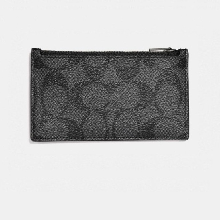 COACH zip card case coach wallet card case, Men's Fashion, Watches