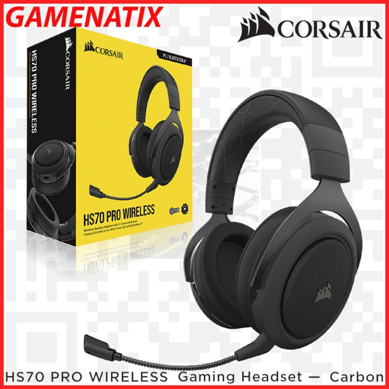 headset corsair hs70 pro wireless