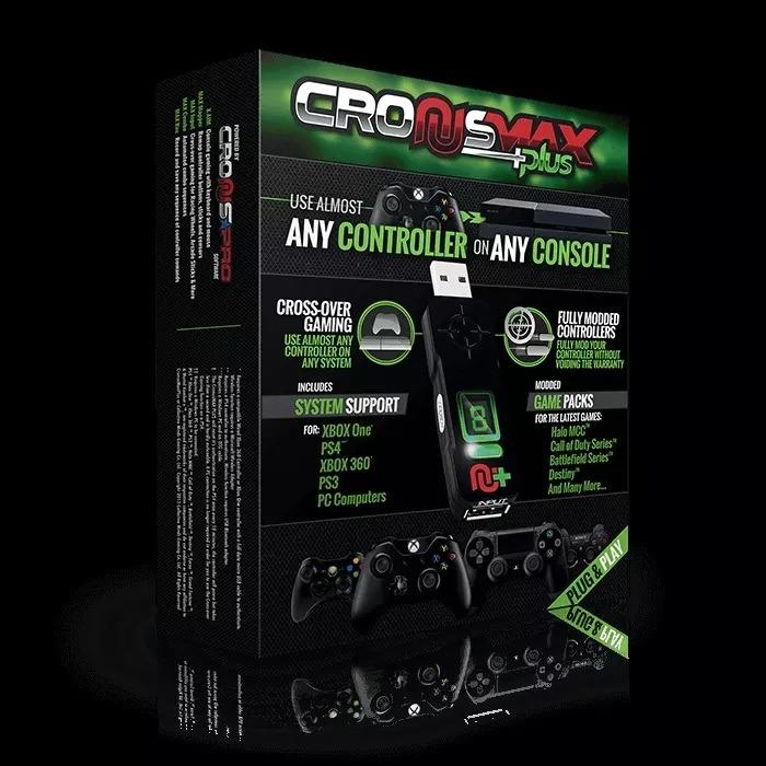 CronusMax Plus Cross Cover Gaming Adapter PS4 Xbox One 360 Windows