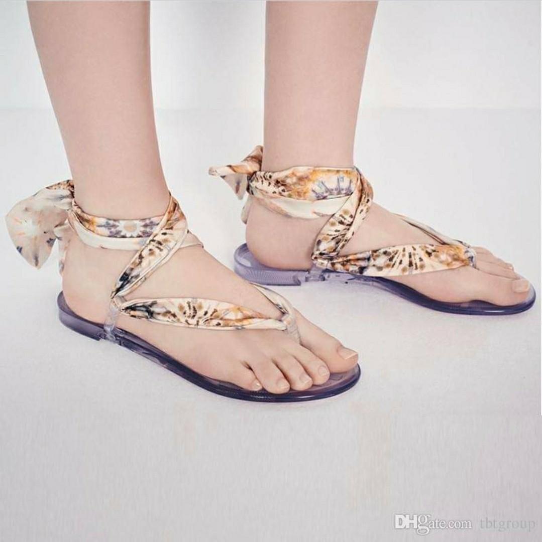 Dior jelly sandals on sale