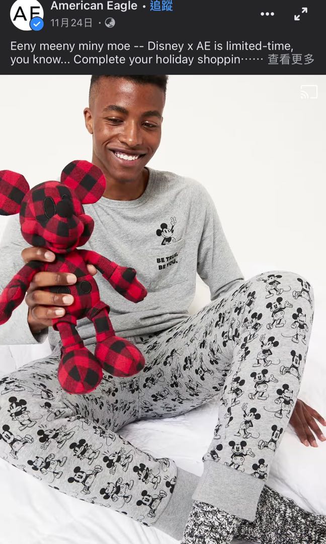 American eagle mickey mouse pajamas store