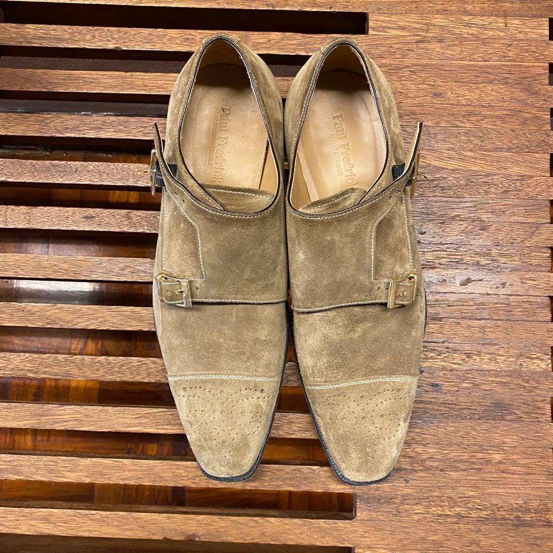 Double Monk Paul Fredrick Men s Fashion Footwear Dress Shoes on