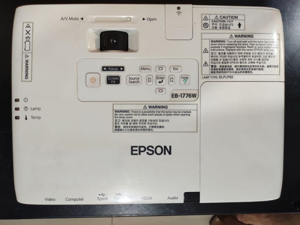 EPSON EB-1776W Ultra Mobile Projector