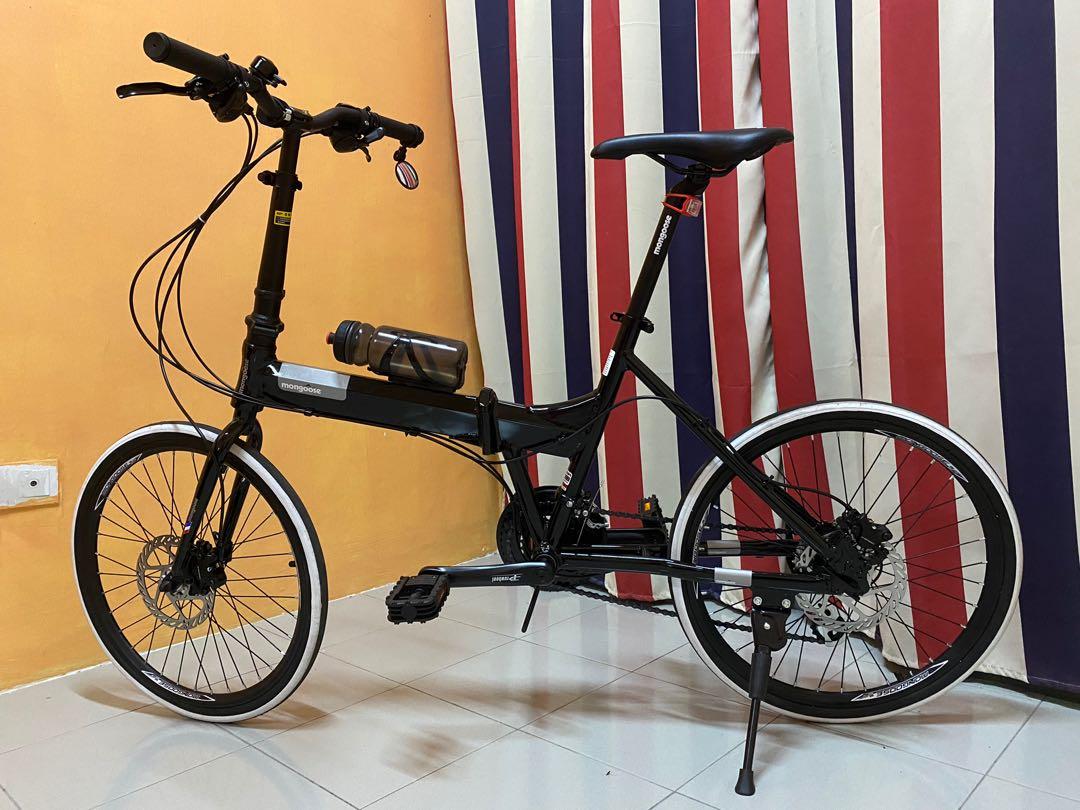 folding bike basikal lipat mongoose 27 speed upgrade Sports