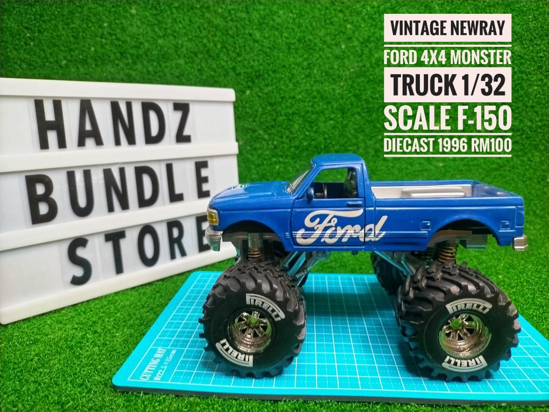 Ford NewRay Big Size Monster Truck 1/32 Scale, Hobbies & Toys, Toys