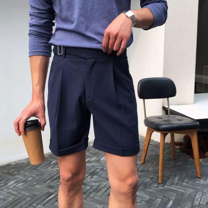 Mens formal shorts top
