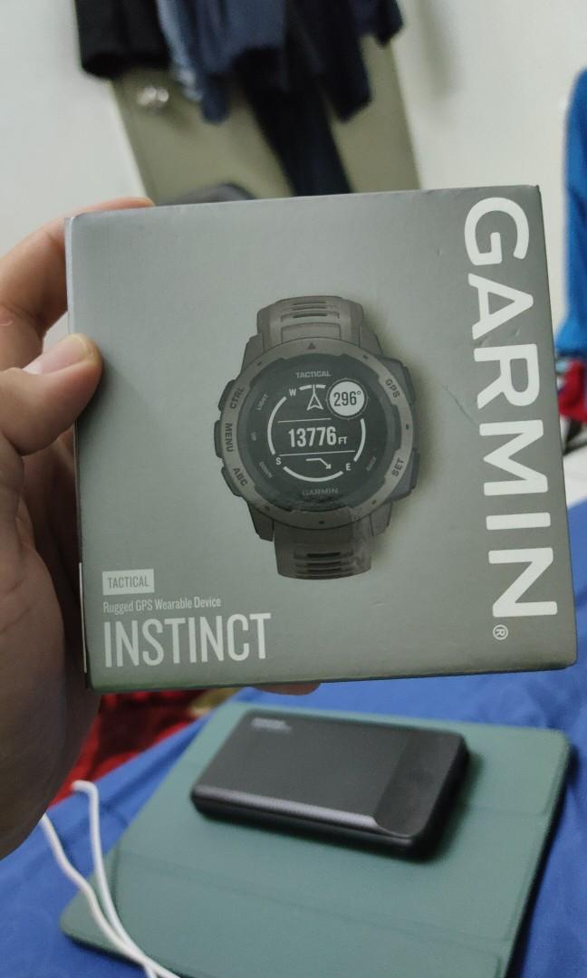 Garmin instinct tactical discount gps watch coyote tan