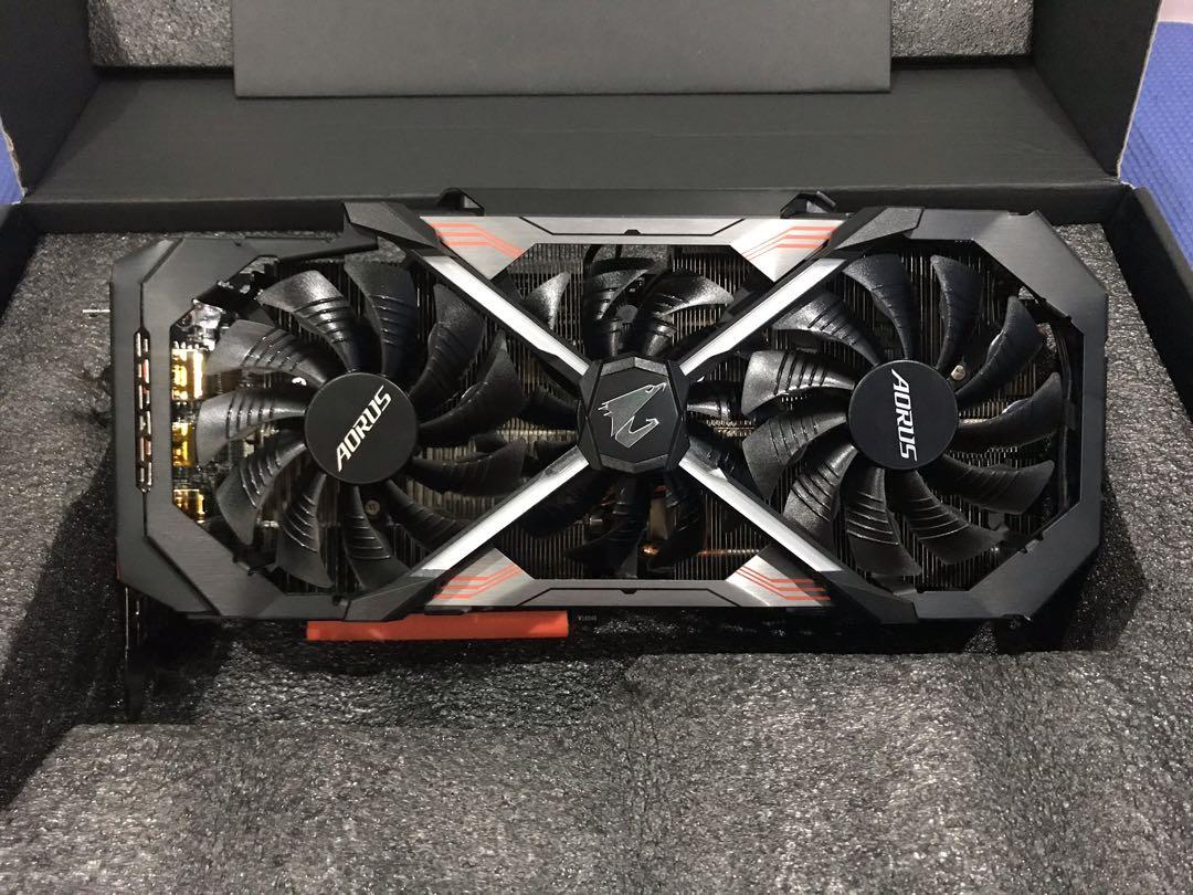 GIGABYTE AORUS GeForce RTX 2060 Xtreme 6G Computers Tech Parts Accessories Computer Parts on Carousell