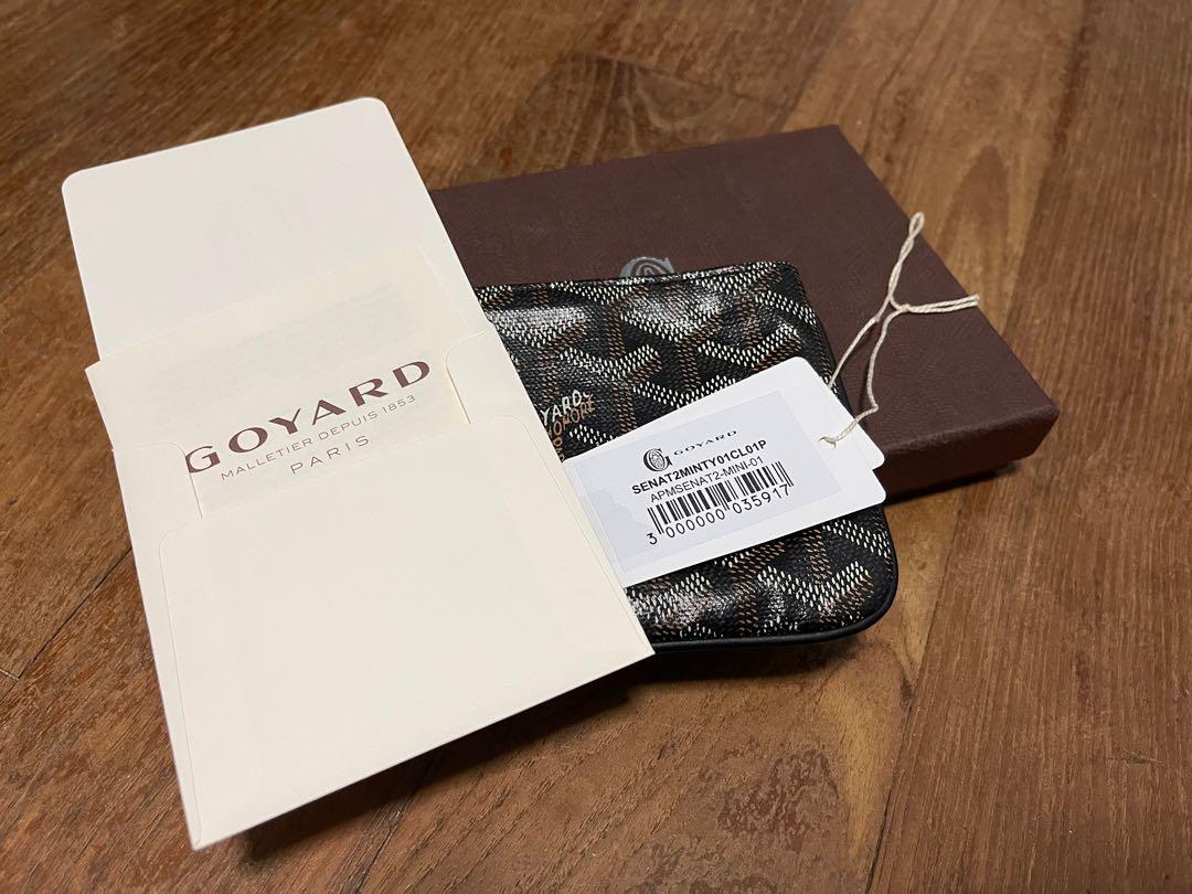 100% Authentic Goyard Senat Mini Pouch/Wallet 🤍, Luxury, Bags