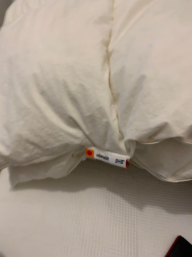 Ikea Honsbar warmer duvet Double size, 傢俬＆家居, 廚具和餐具, 餐桌布和紡織布品