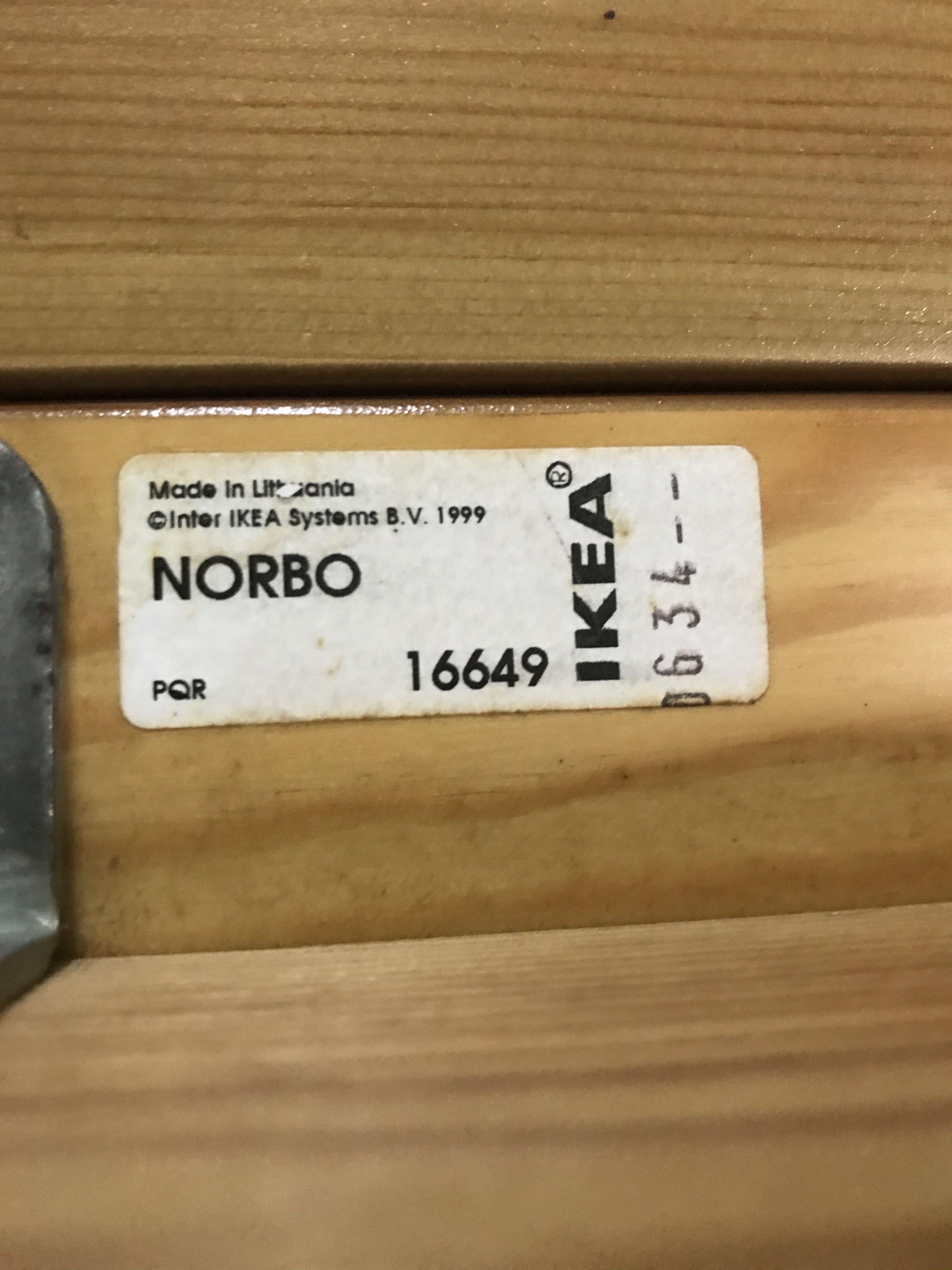 IKEA Norbo Folding Table, Furniture & Home Living, Furniture, Tables