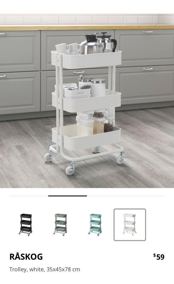 IKEA Trolleys 25 each, Furniture & Home Living, Furniture, Shelves