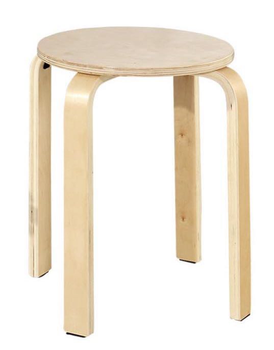 Wood stools hotsell ikea