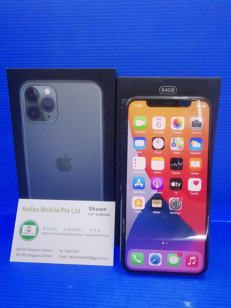 Iphone 11 Pro 64gb Green Used Mobile Phones Tablets Iphone Iphone 11 Series On Carousell