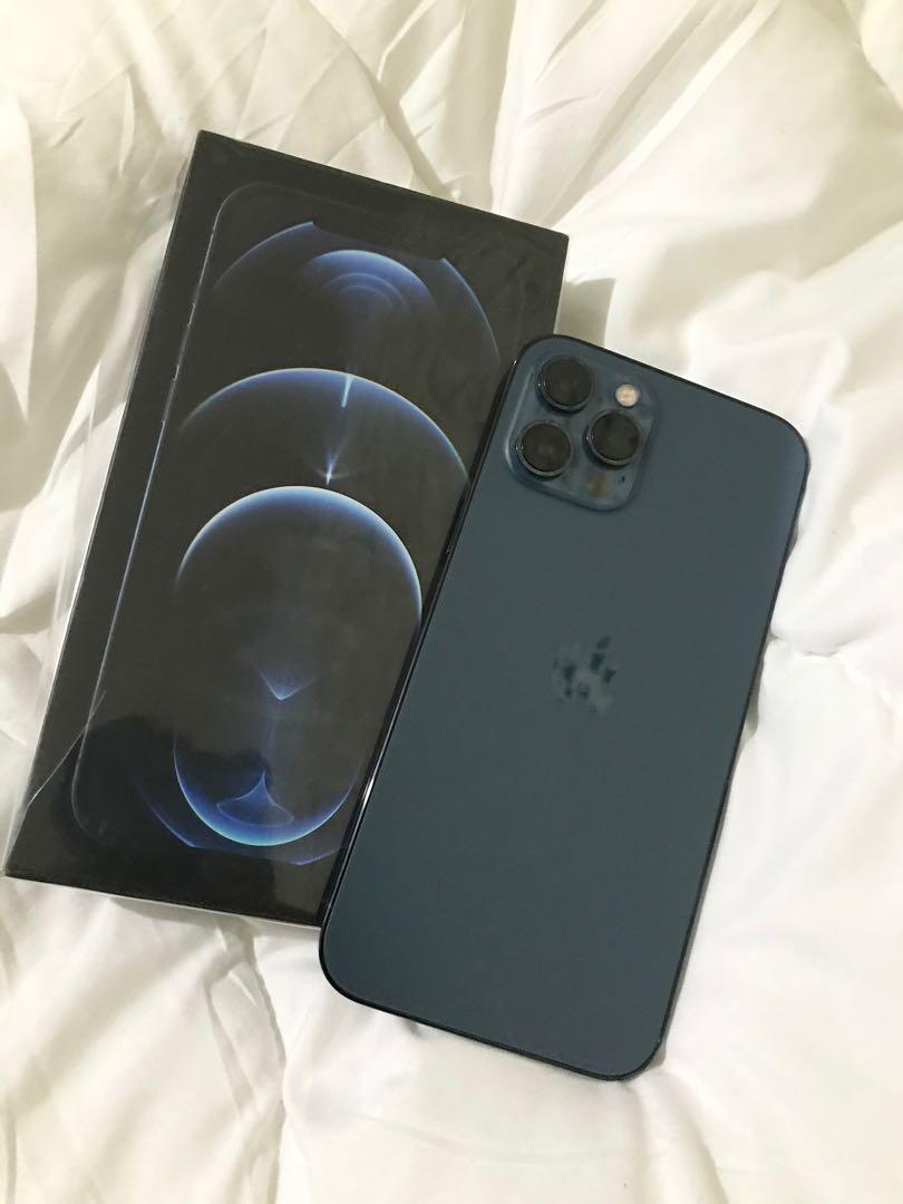 Iphone 12 Pro Max 128gb Dual Sim Pacific Blue Factory Unlocked Mobile Phones Gadgets Mobile Phones Iphone Iphone 12 Series On Carousell