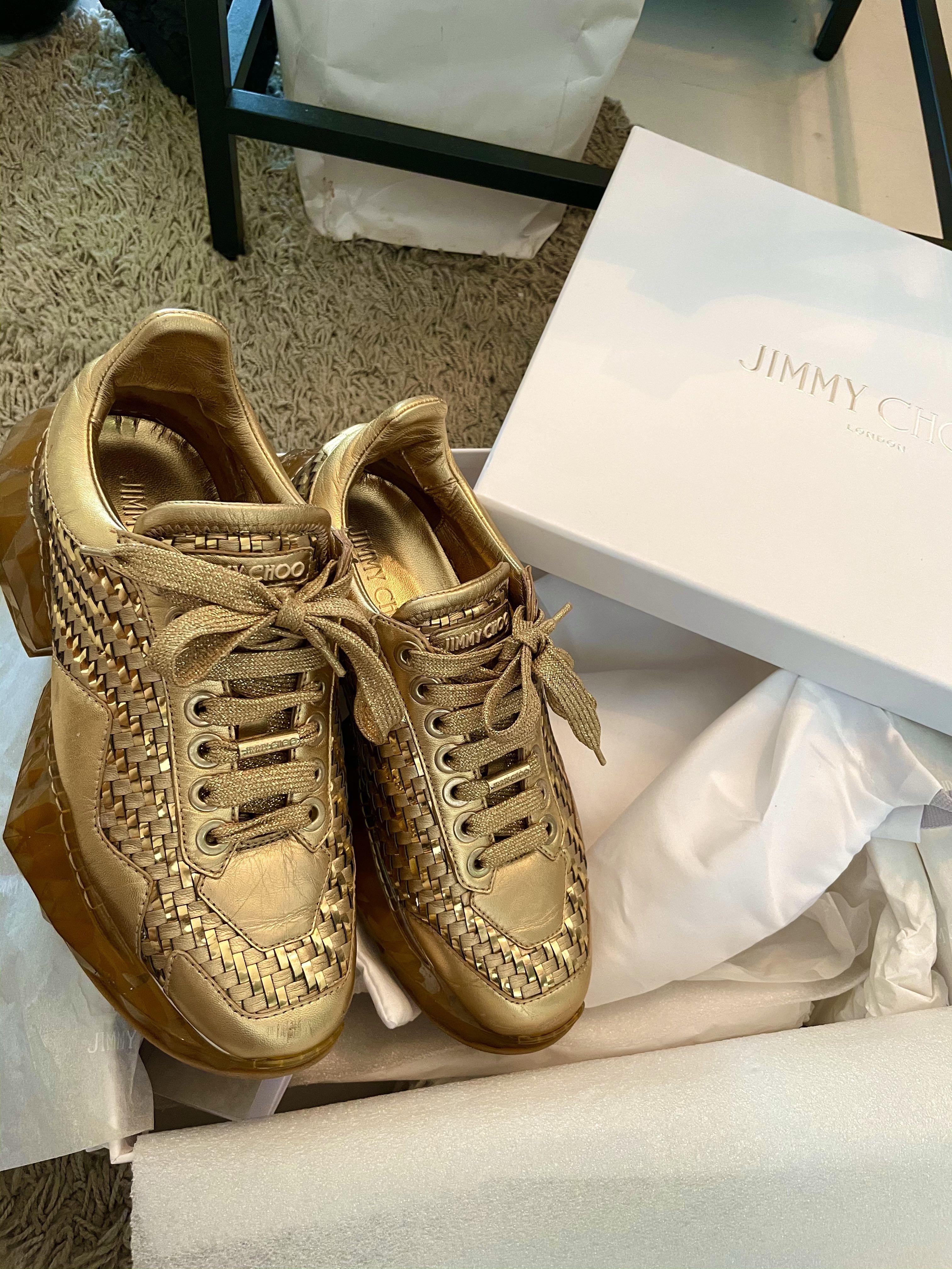 Gold&gold sneakers sale