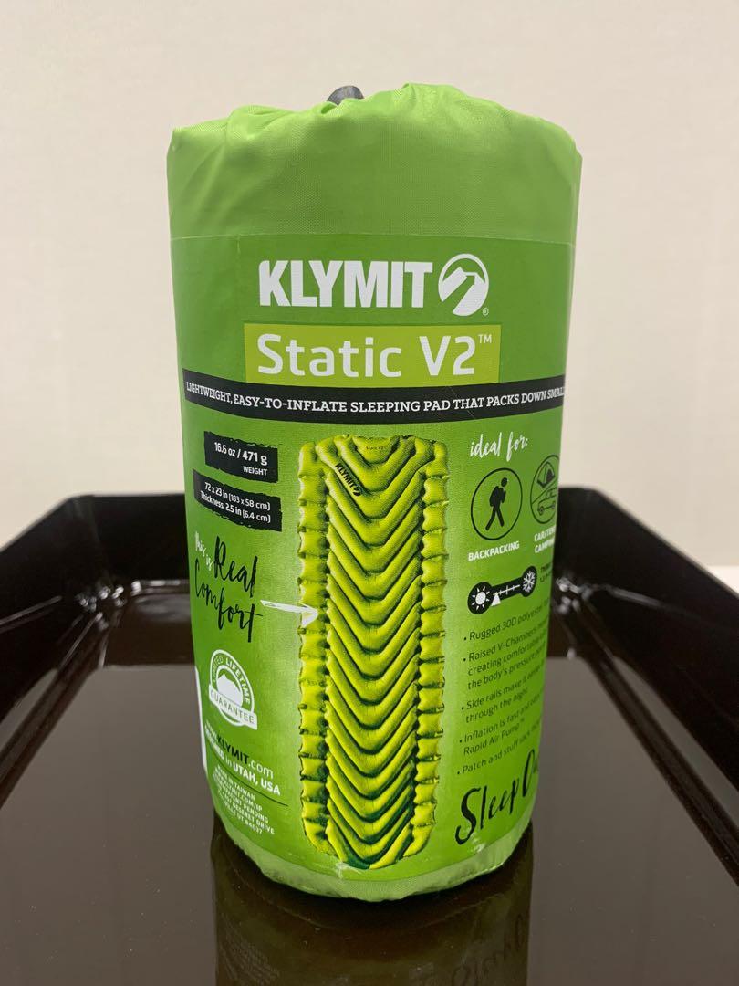 現貨 Klymit Static V2 新咀 旅行 旅行必需品 戶外 露營 Carousell