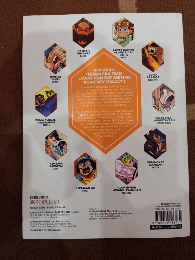 Komik Boboiboy Lawak Kampus Superior Hobbies Toys Books Magazines