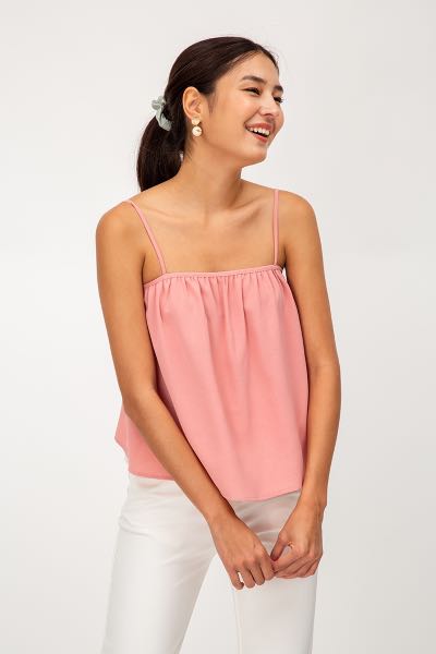 ruched cami top