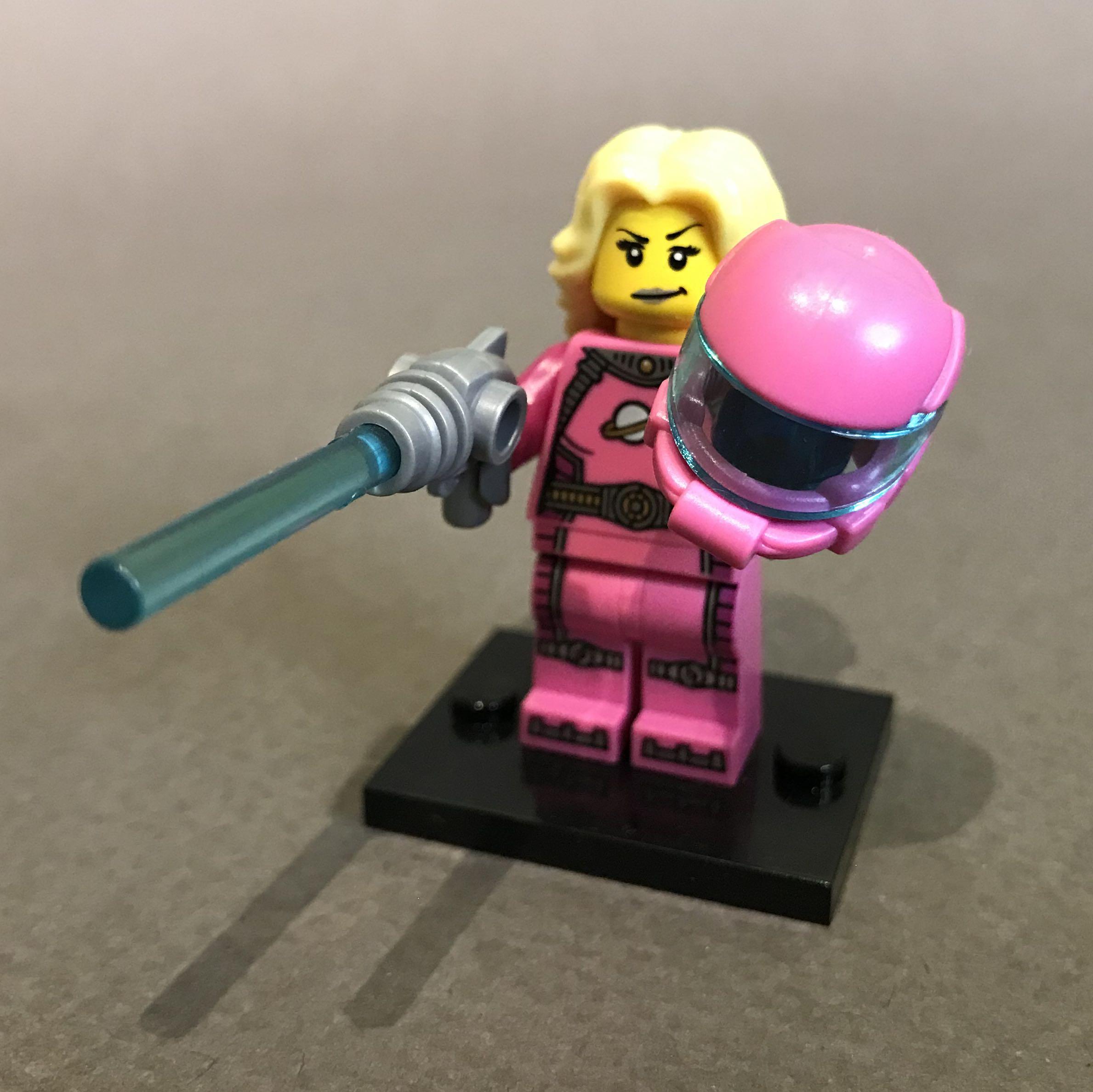 Lego pink space girl clearance