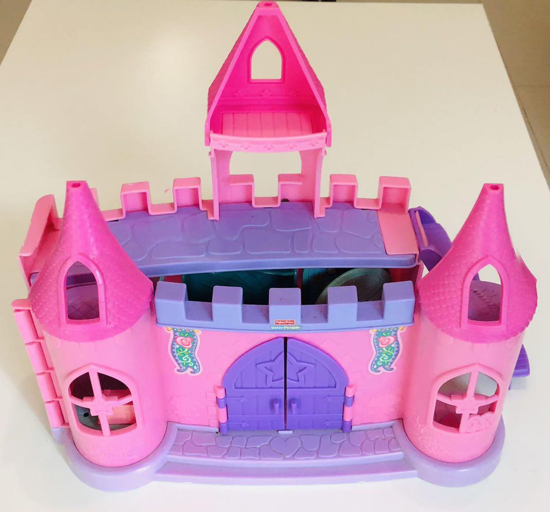 Little people princess castle hobbies toys toys games on carousell