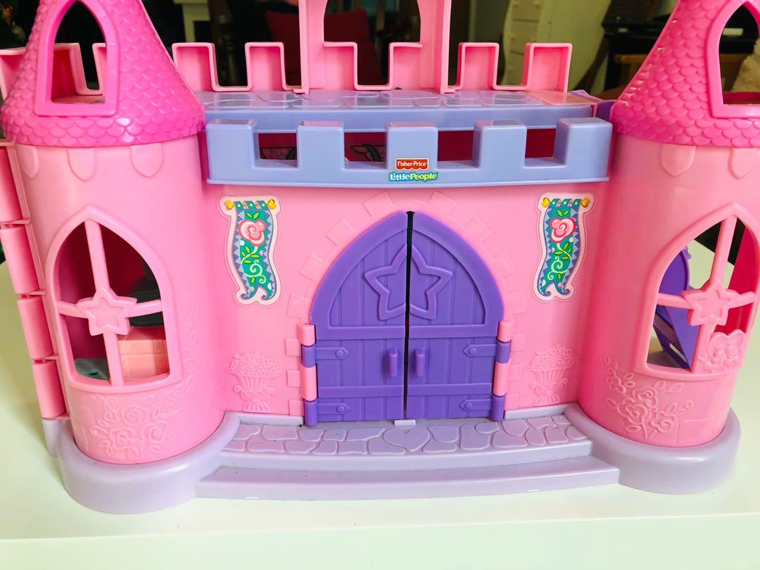 Little people princess castle hobbies toys toys games on carousell
