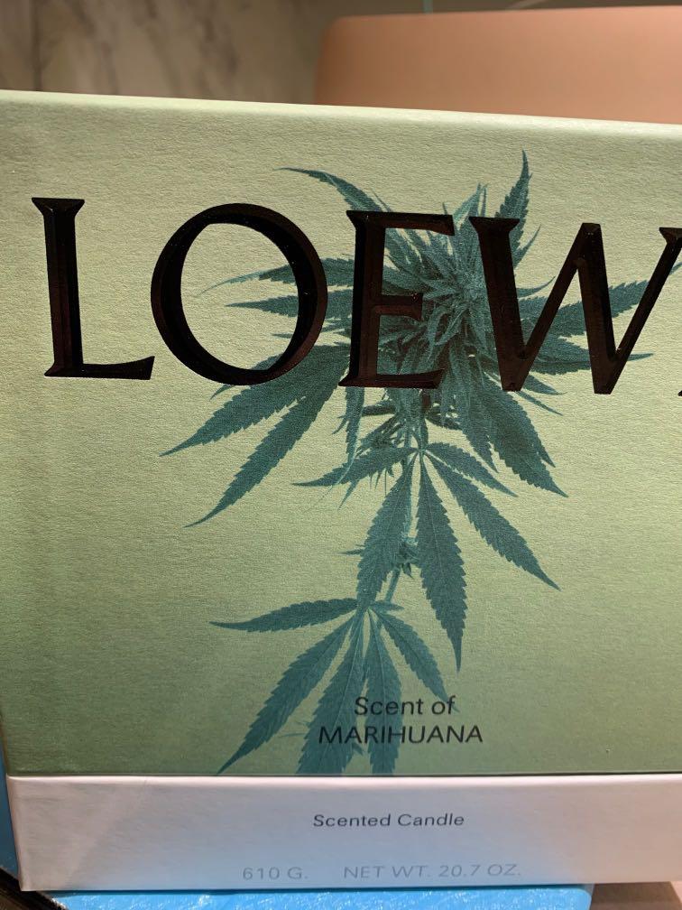 Loewe 大麻蠟燭大size 美容 化妝品 頭髮護理 沐浴 身體護理 Carousell