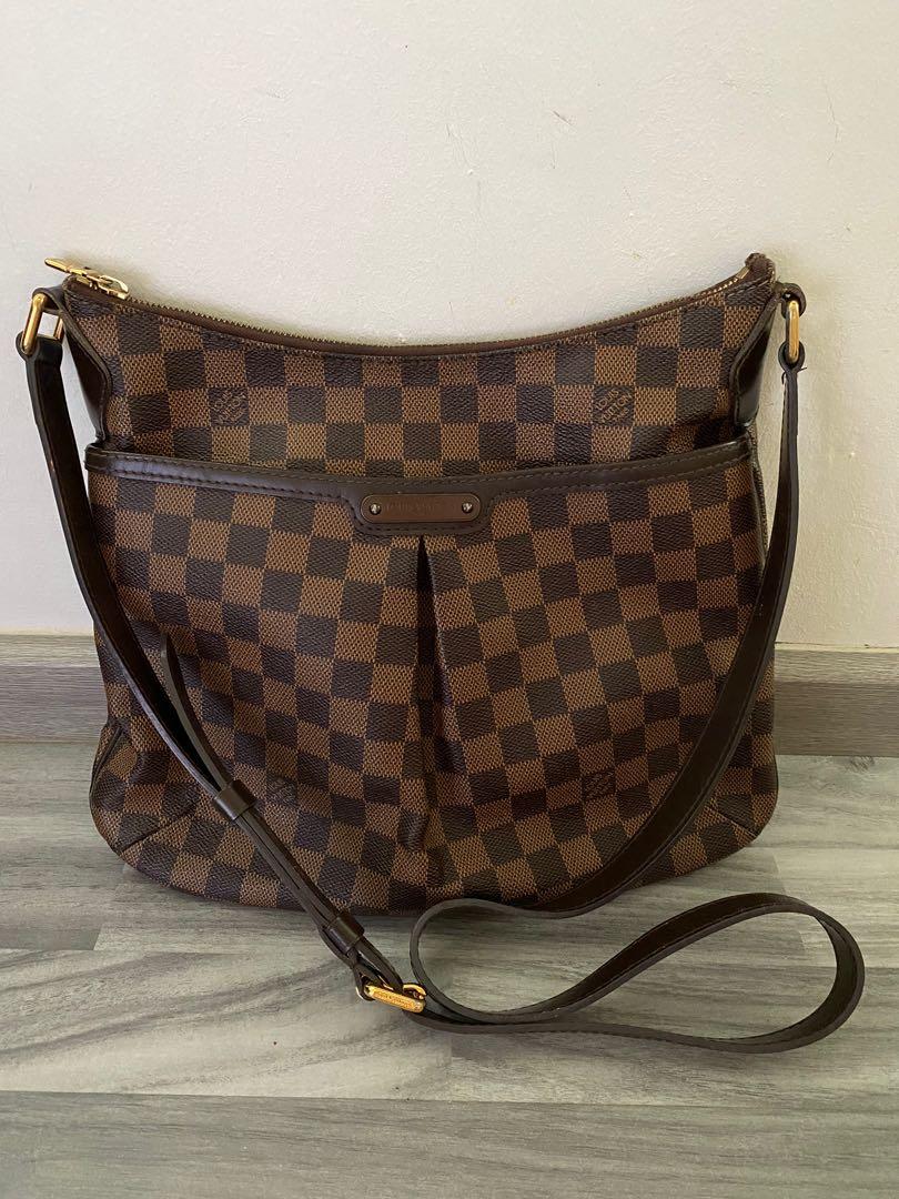 LOUIS VUITTON DAMIER EBENE BLOOMSBURY PM SHOULDER BAG (2012