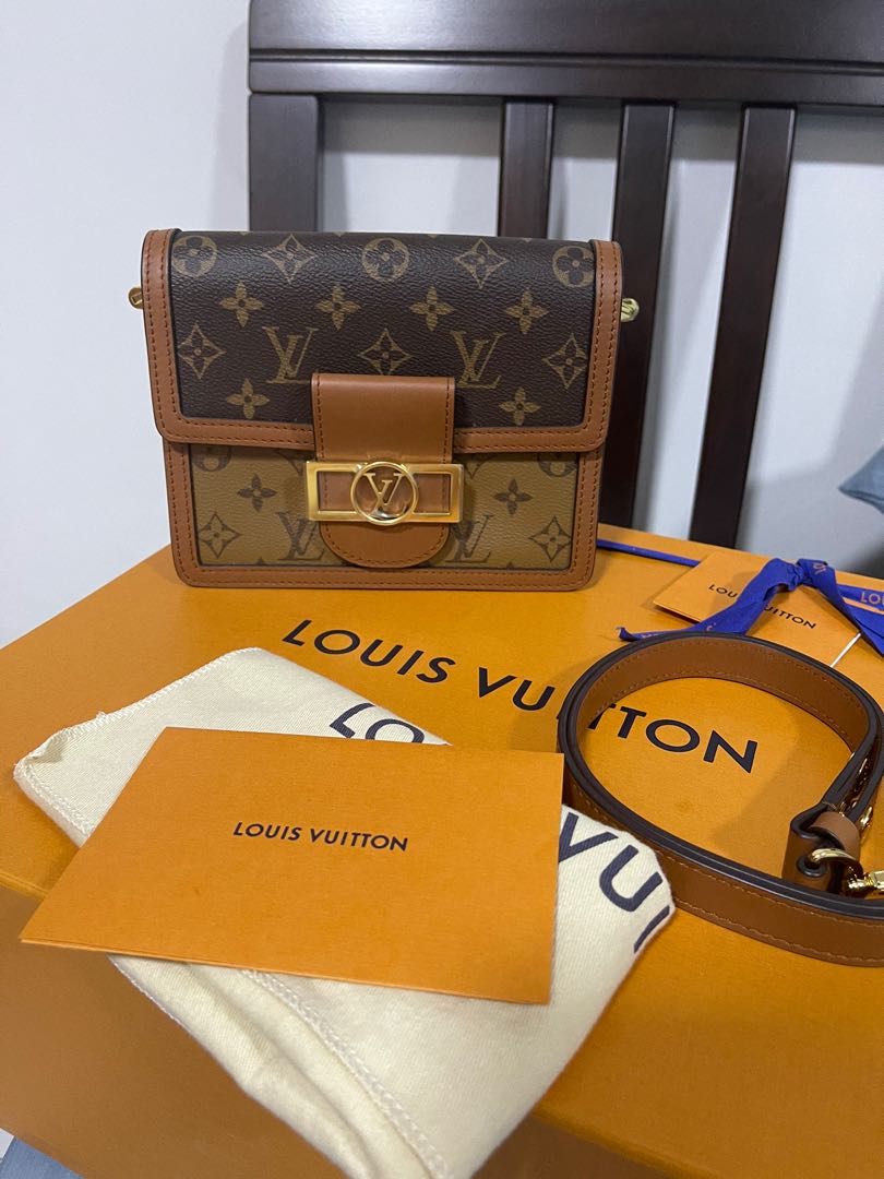 Louis Vuitton LV Mini Dauphine Lock Handbag