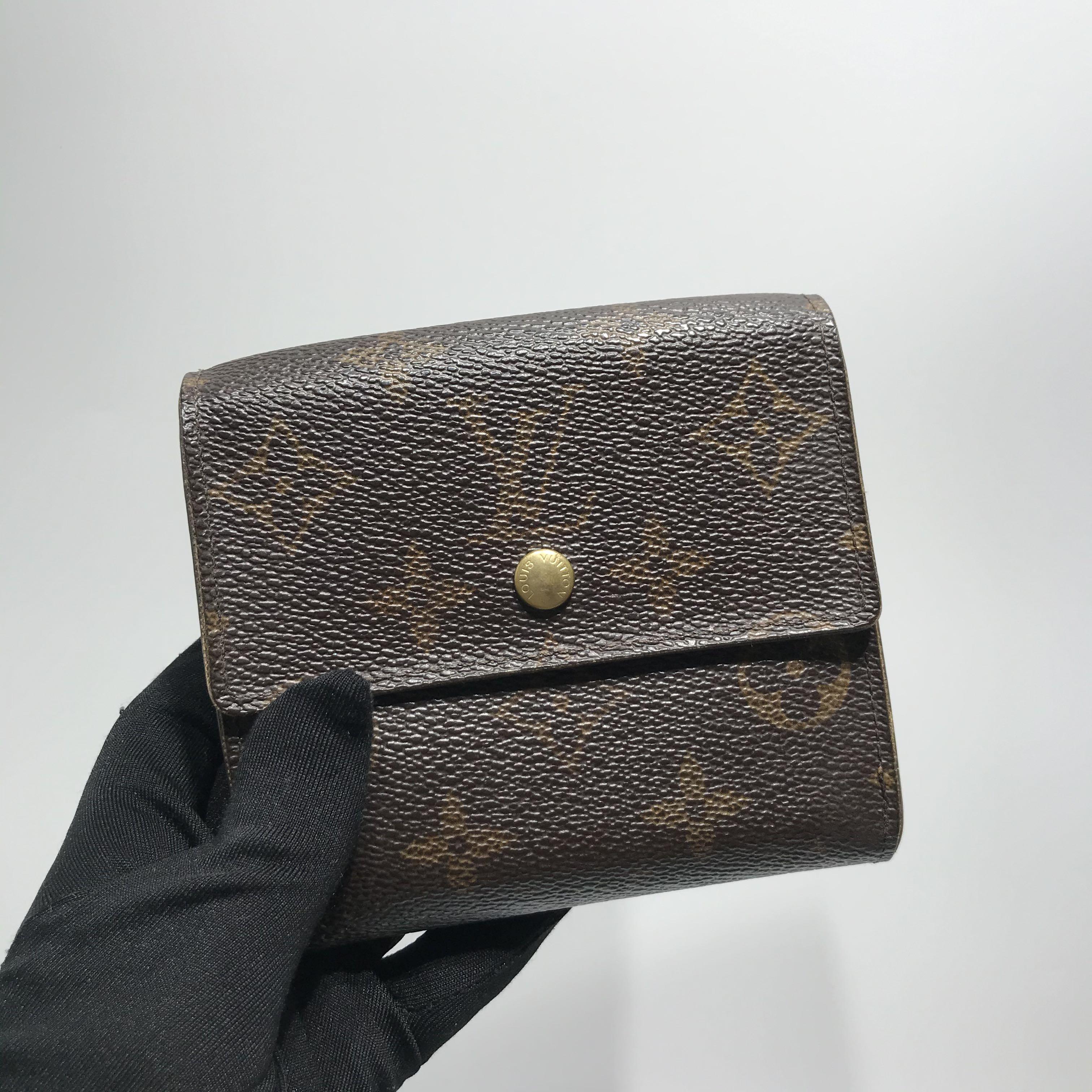 Lv Trifold Mono Wallet, Luxury, Bags & Wallets on Carousell