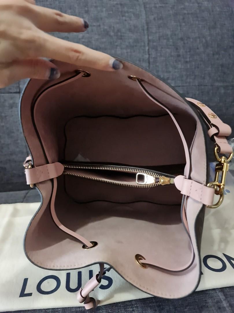 3D model Louis Vuitton Neonoe MM Bag Monogram Rose Poudre Pink Leather VR /  AR / low-poly