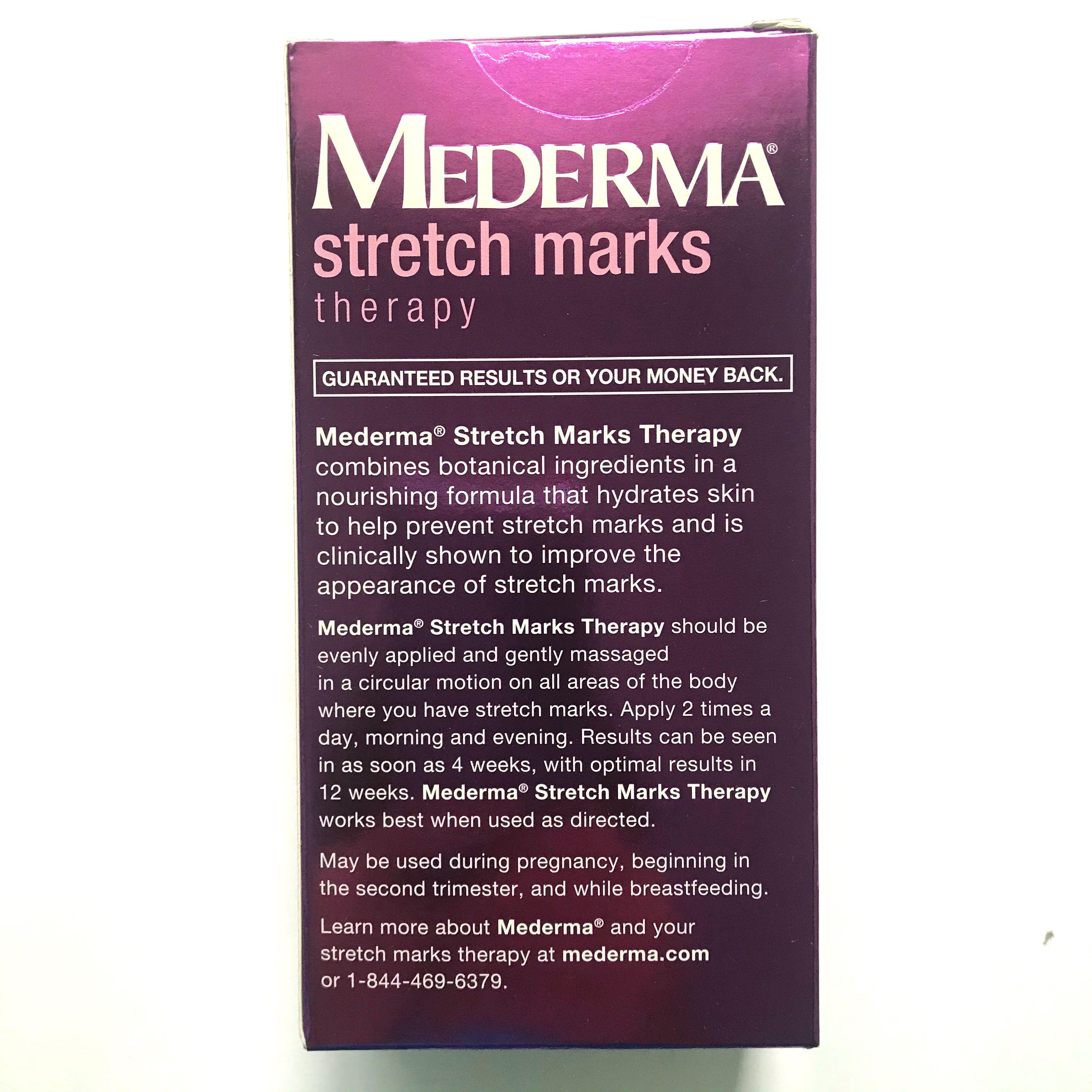 mederma results stretch marks