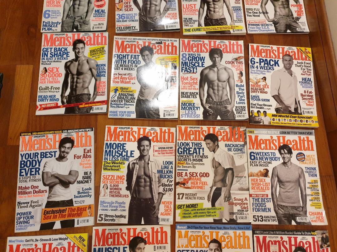 Mens Health Magazines Old 2004 2010 Hobbies And Toys Books And Magazines Magazines On Carousell 1356