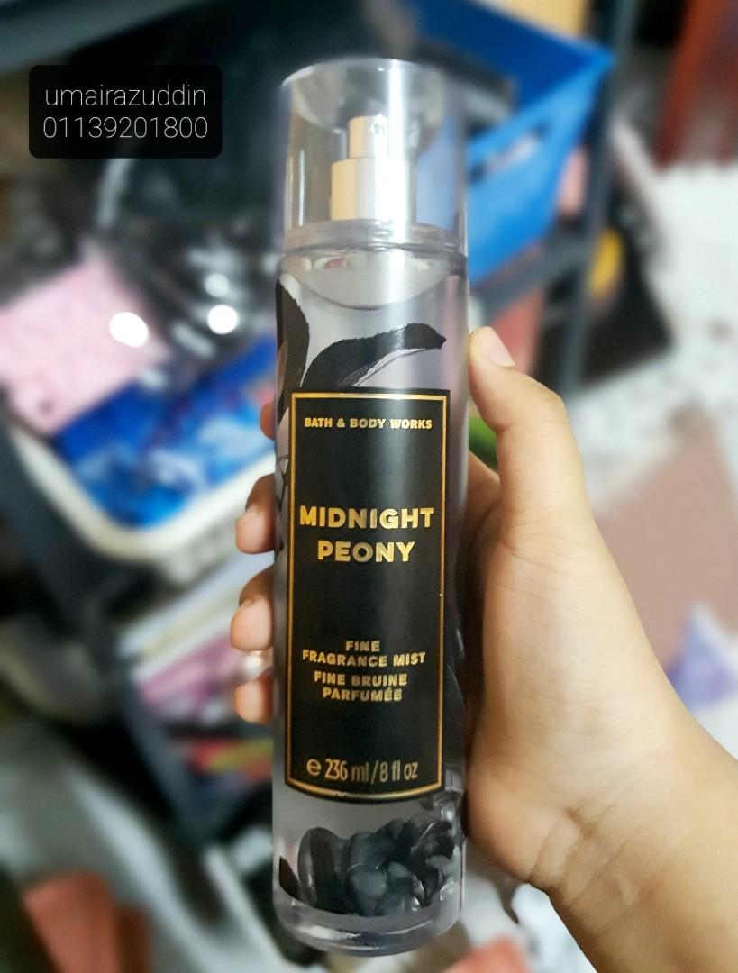 Midnight peony sales bath and body
