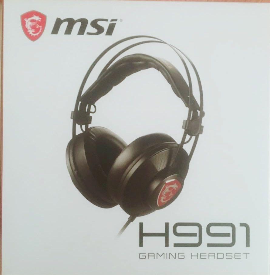 Msi H991 gaming headset, Audio 