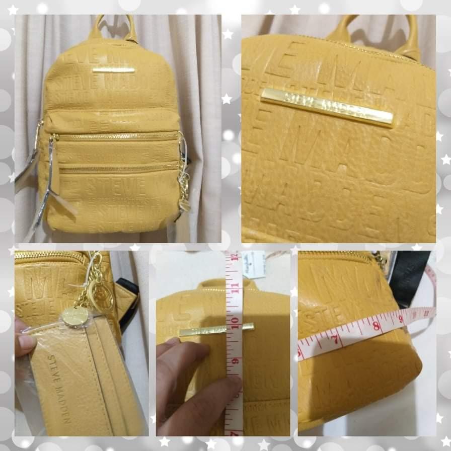 Steve madden mustard backpack online
