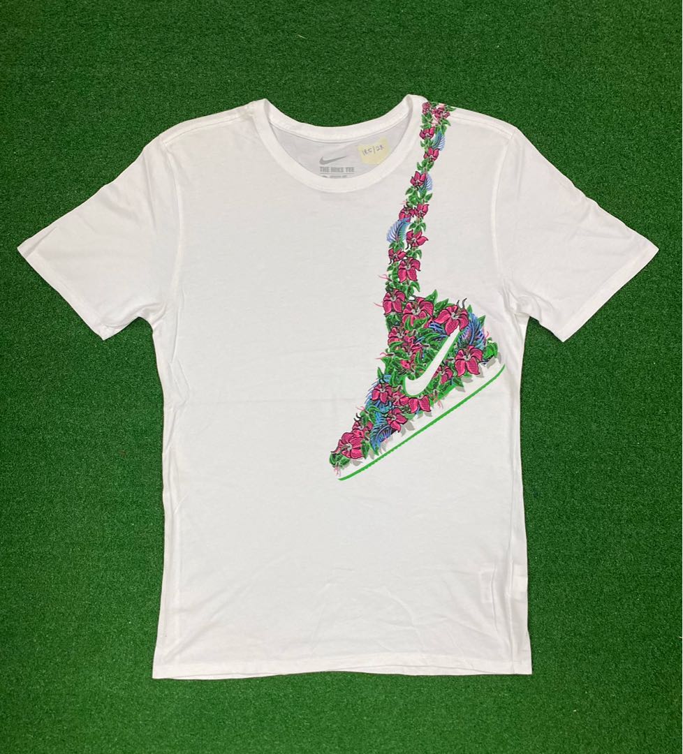floral nike t shirt