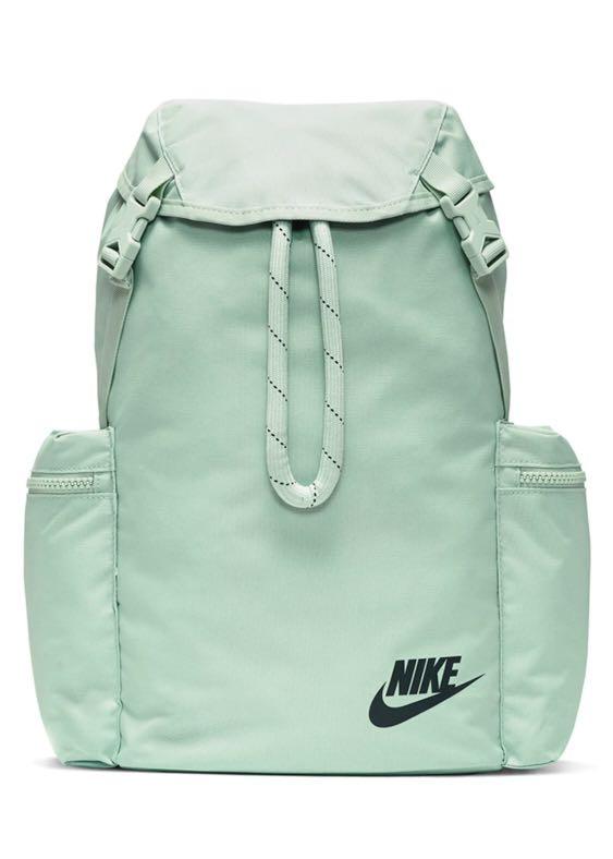 Insatisfactorio mostaza Monje Nike Heritage RuckSack Backpack (Mint Green), Luxury, Bags & Wallets on  Carousell