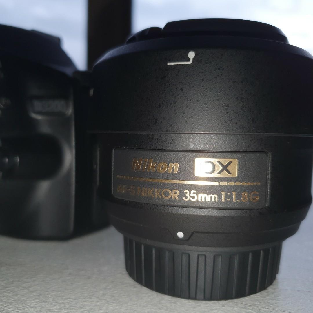 Nikon 35mm Prime Lens Photography Lenses On Carousell