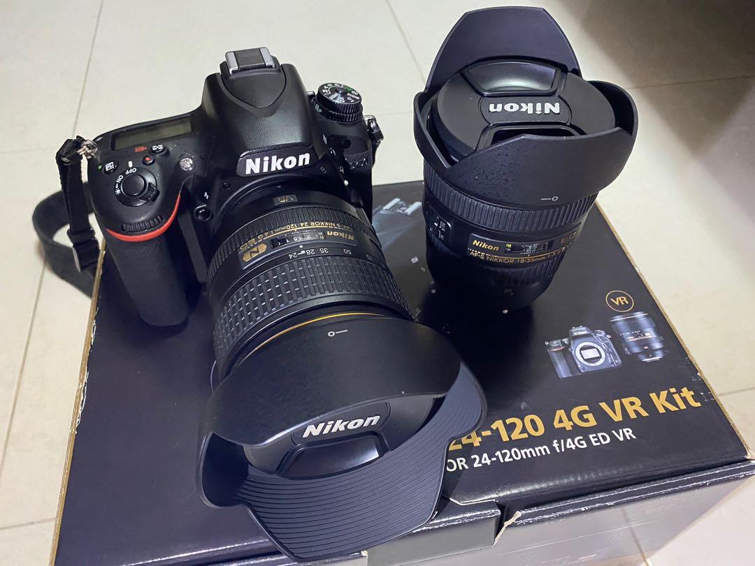 nikon d750 body with lens
