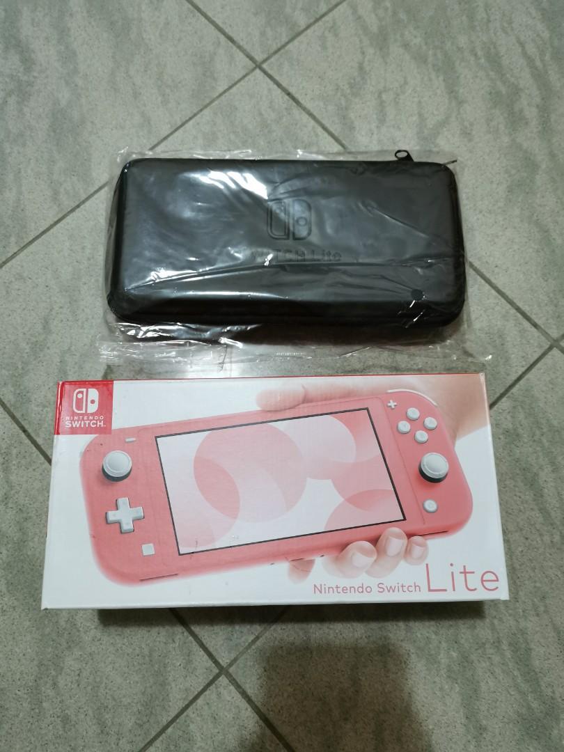 Nintendo Switch Lite Pink Video Gaming Video Game Consoles On Carousell Nintendo Switch Lite Pink Video Gaming Video Game Consoles On Carousell