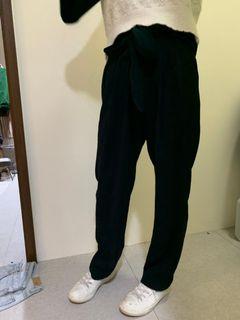 (nnnm.8888)荷葉邊垂墜褲