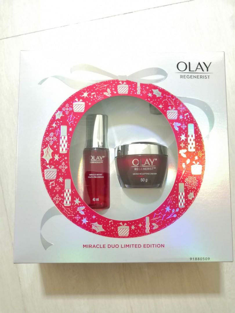 olay regenerist miracle duo gift pack