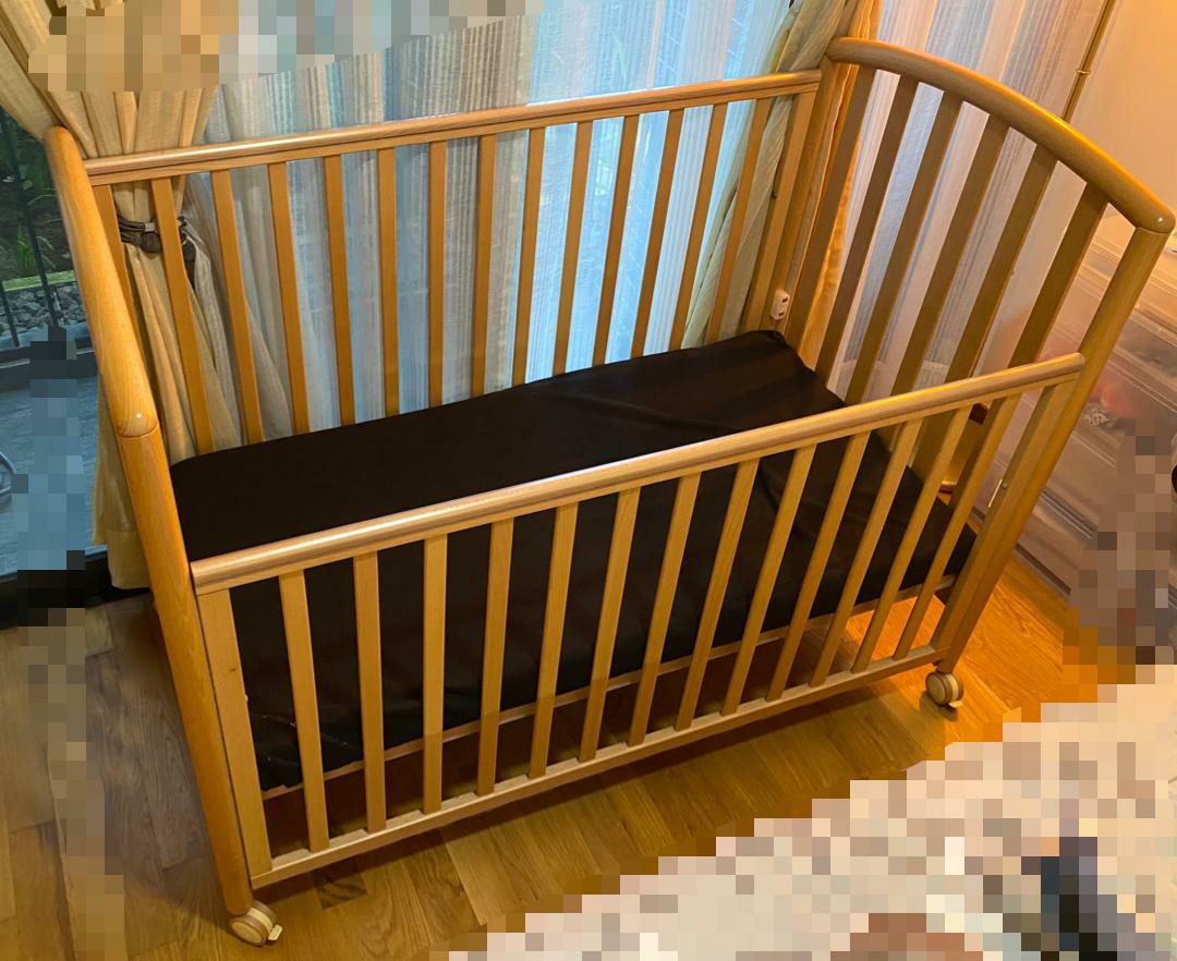 Pali Ciak 4in1 Convertible Baby Cot 120x60cm (100 Made in Italy