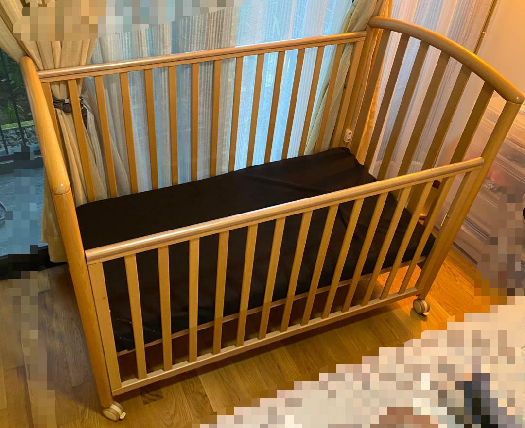 Pali Ciak 4in1 Convertible Baby Cot 120x60cm (100 Made in Italy