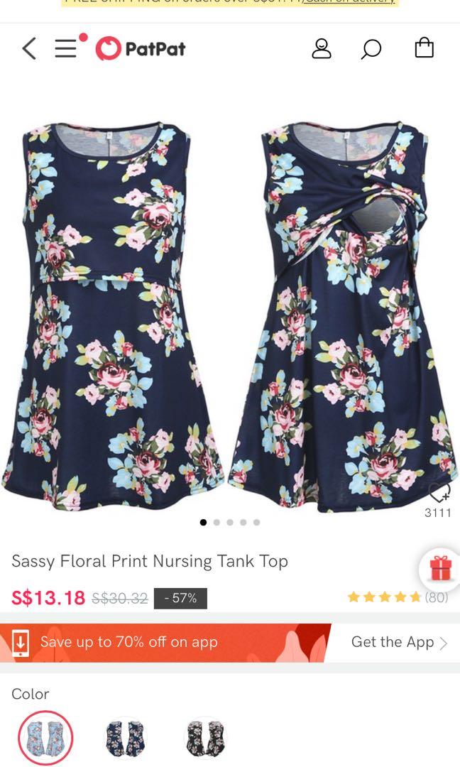 Patpat nursing top store