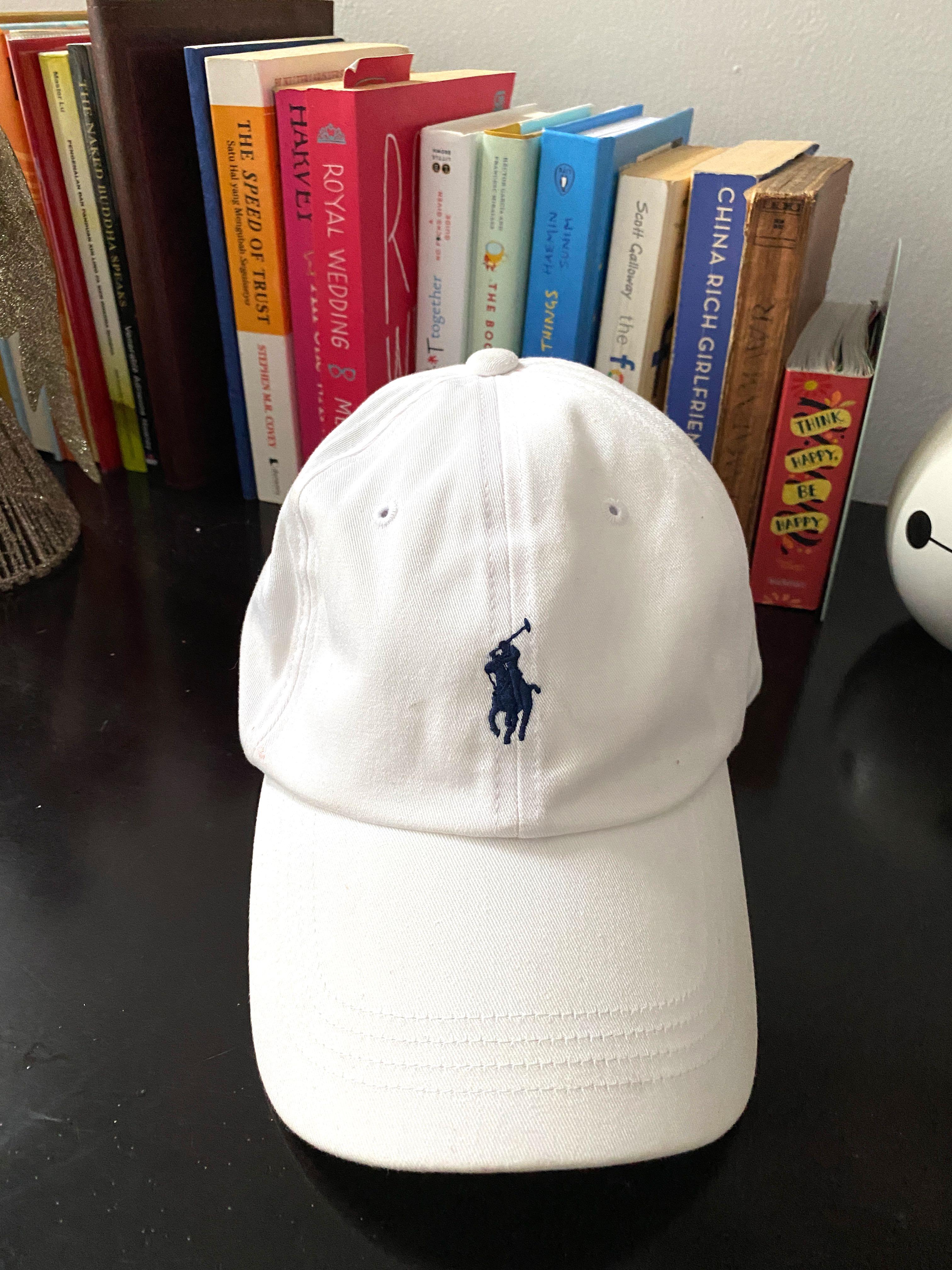 Polo white sale cap