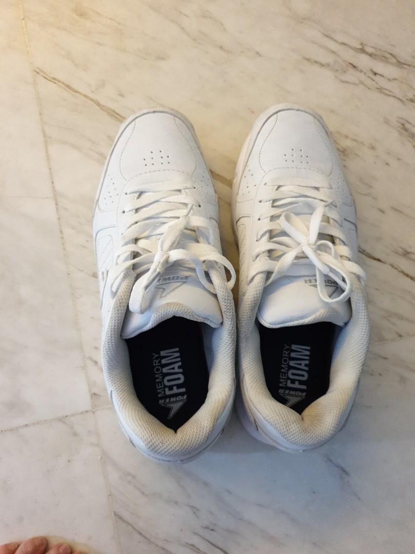 Power school clearance shoes white